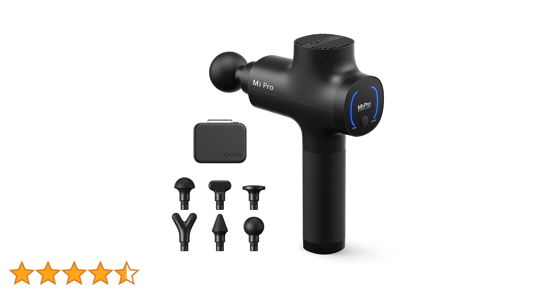 Amazon | opove M3 Pro 2 筋膜リリースガン 12mm振幅 最大約32kg